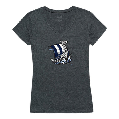 Western Washington University WWU Vikings Womens Cinder Tee T-Shirt Heather Charcoal-Campus-Wardrobe