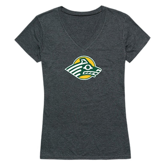 UAA University of Alaska Anchorage Sea Wolves Womens Cinder T-Shirt Heather Charcoal-Campus-Wardrobe