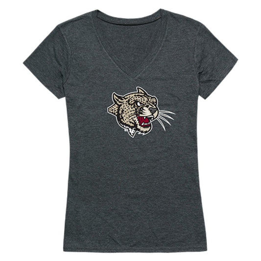 Lafayette College Leopards Womens Cinder T-Shirt Heather Charcoal-Campus-Wardrobe