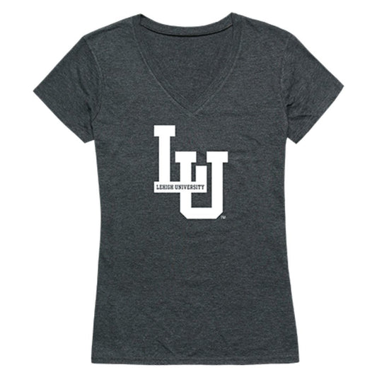 Lehigh University Mountain Hawks Womens Cinder T-Shirt Heather Charcoal-Campus-Wardrobe