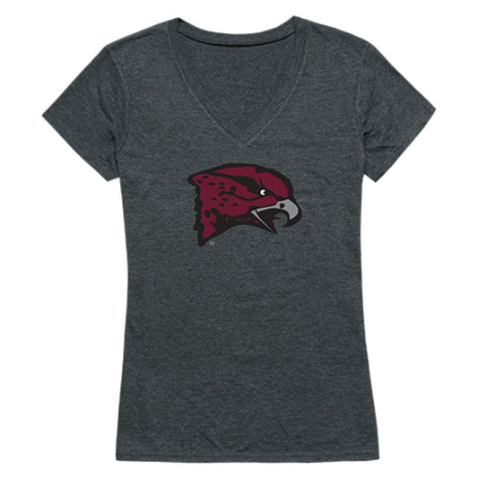 UMES University of Maryland Eastern Shore Hawks Womens Cinder T-Shirt Heather Charcoal-Campus-Wardrobe