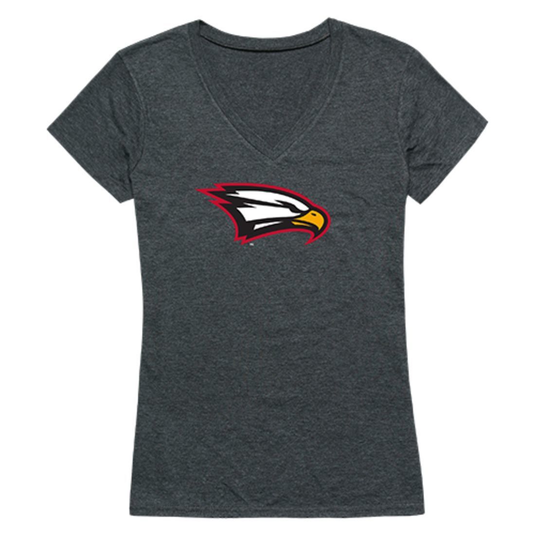 Polk State College Eagles Womens Cinder T-Shirt Heather Charcoal-Campus-Wardrobe