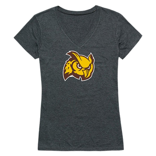 Rowan University Profs Womens Cinder T-Shirt Heather Charcoal-Campus-Wardrobe