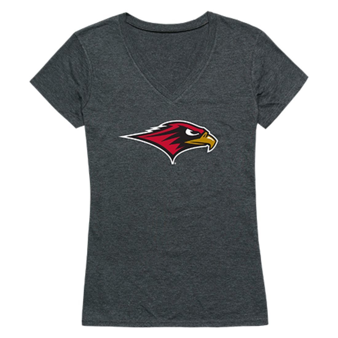 Seattle University Redhawks Womens Cinder T-Shirt Heather Charcoal-Campus-Wardrobe