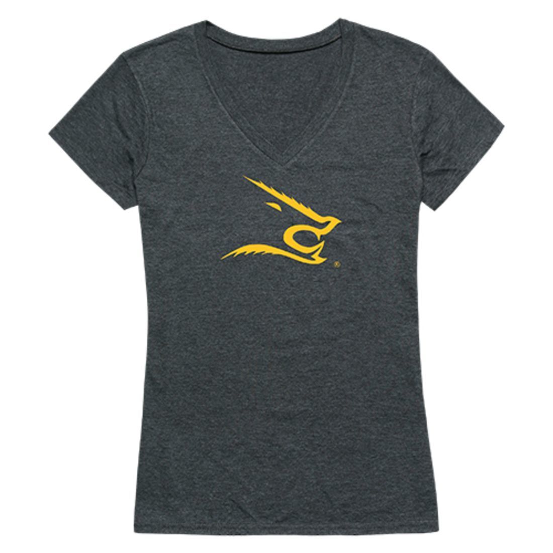 TAMUK Texas A&M University - Kingsville Javelinas Womens Cinder T-Shirt Heather Charcoal-Campus-Wardrobe