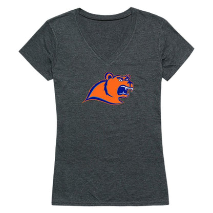 USCGA United States Coast Guard Academy Bears Womens Cinder T-Shirt Heather Charcoal-Campus-Wardrobe
