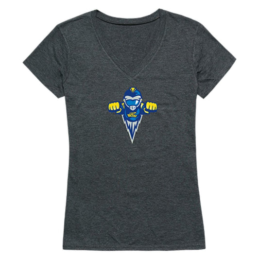 University of Toledo Rockets Womens Cinder T-Shirt Heather Charcoal-Campus-Wardrobe