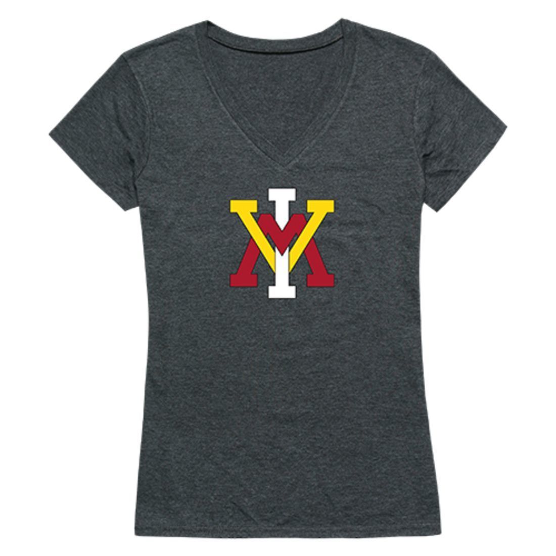 VMI Virginia Military Institute Keydets Womens Cinder T-Shirt Heather Charcoal-Campus-Wardrobe