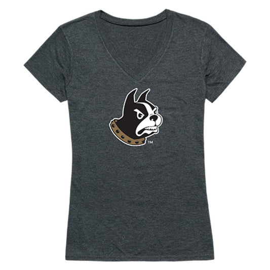 Wofford College Terriers Womens Cinder T-Shirt Heather Charcoal-Campus-Wardrobe