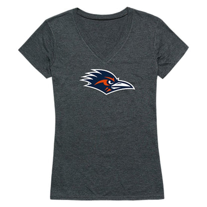 UTSA University of Texas at San Antonio Roadrunners Womens Cinder T-Shirt Heather Charcoal-Campus-Wardrobe