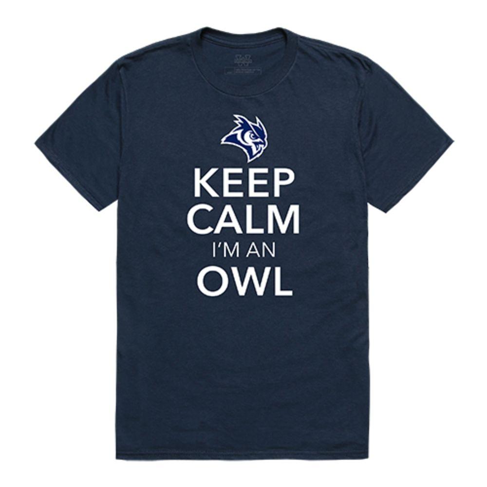 Rice University Owls NCAA Keep Calm Tee T-Shirt-Campus-Wardrobe