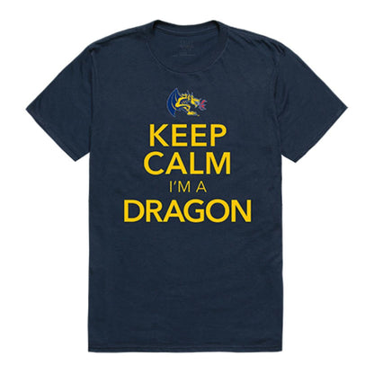 Drexel University Dragons Keep Calm T-Shirt Navy-Campus-Wardrobe