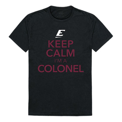 EKU Eastern Kentucky University Colonels Keep Calm T-Shirt Black-Campus-Wardrobe