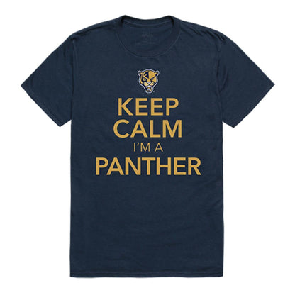 FIU Florida International University Panthers Keep Calm T-Shirt Navy-Campus-Wardrobe