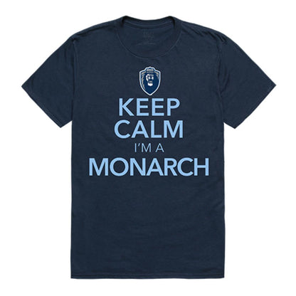 ODU Old Dominion University Monarchs Keep Calm T-Shirt Navy-Campus-Wardrobe