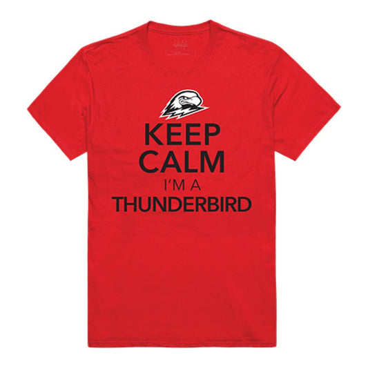 Southern Utah University SUU Thunderbirds Keep Calm T-Shirt Red-Campus-Wardrobe