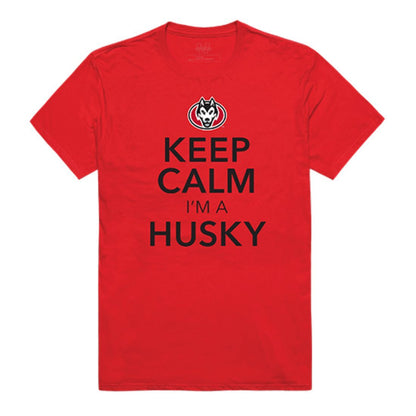 St. Cloud State University Huskies Keep Calm T-Shirt Red-Campus-Wardrobe