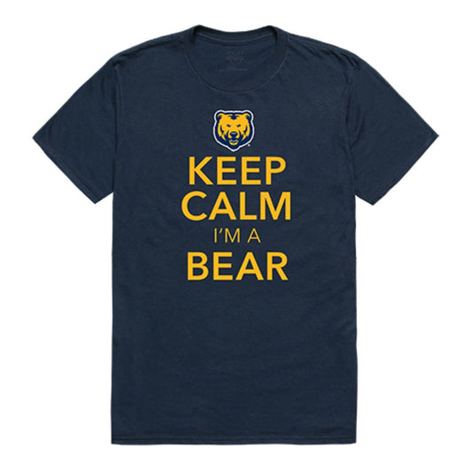 UNC University of Northern Colorado Bears Keep Calm T-Shirt Navy-Campus-Wardrobe