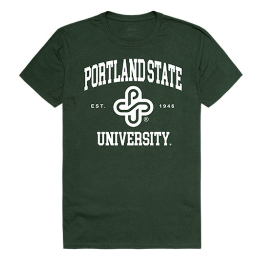 PSU Portland State University Vikings Seal T-Shirt Forest-Campus-Wardrobe