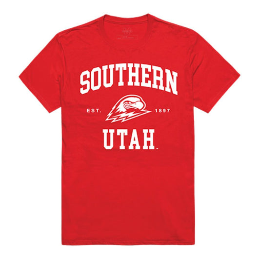 Southern Utah University SUU Thunderbirds Seal T-Shirt Red-Campus-Wardrobe