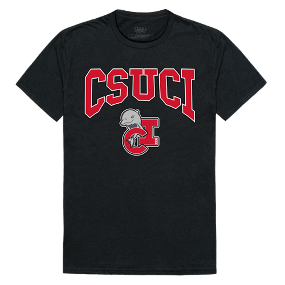 CSUCI CalIfornia State University Channel Islands The Dolphins Athletic T-Shirt Black-Campus-Wardrobe