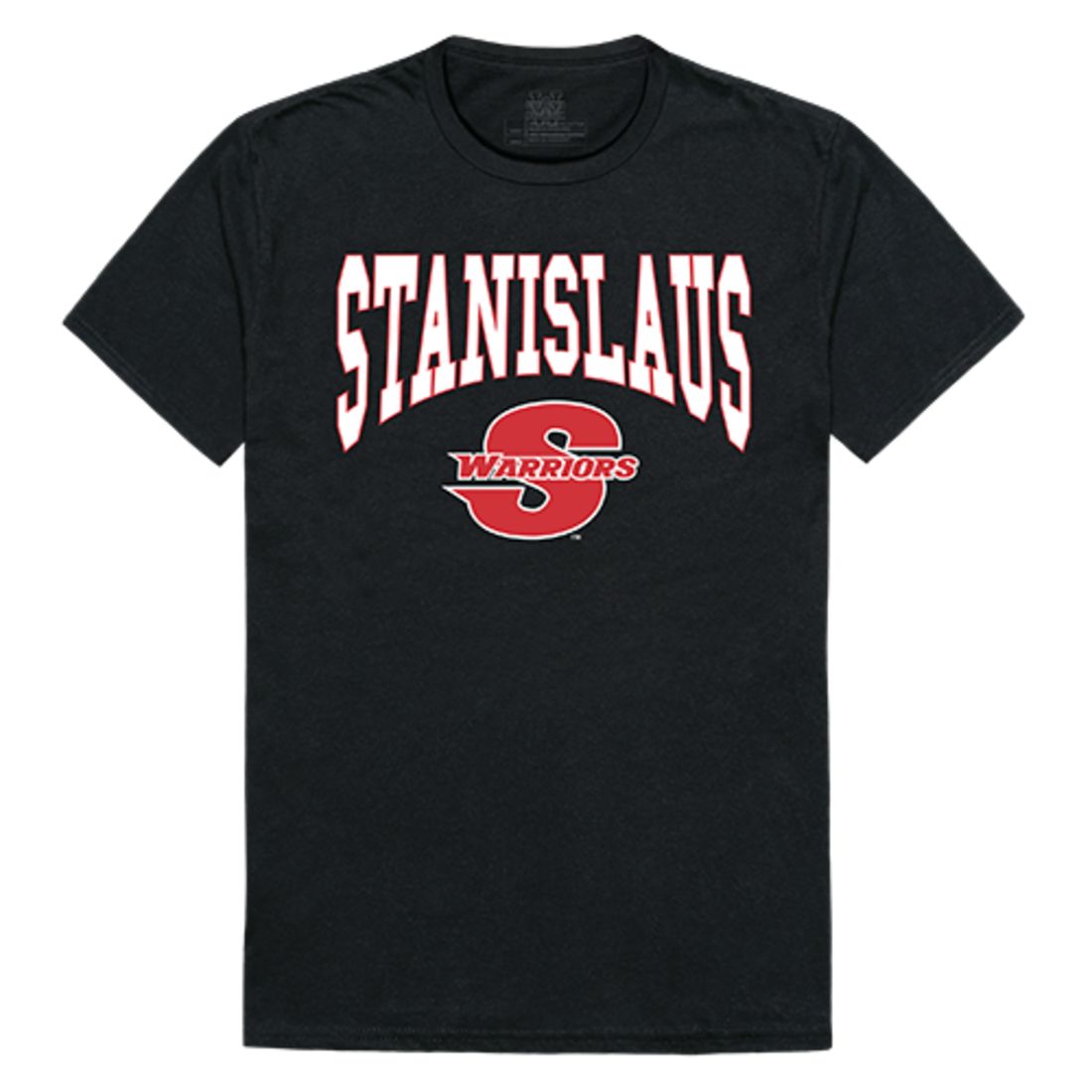 Cal State University Stanislaus Warriors Athletic T-Shirt Black-Campus-Wardrobe
