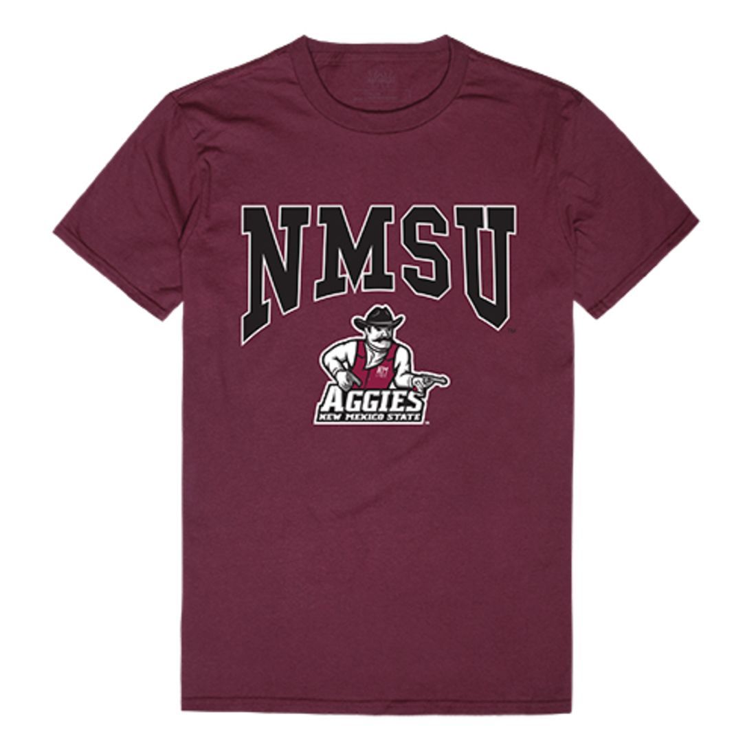 NMSU New Mexico State University Aggies Athletic T-Shirt Maroon-Campus-Wardrobe