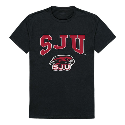 SJU Saint Joseph's University Hawks Athletic T-Shirt Black-Campus-Wardrobe