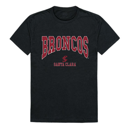 SCU Santa Clara University Broncos Athletic T-Shirt Black-Campus-Wardrobe