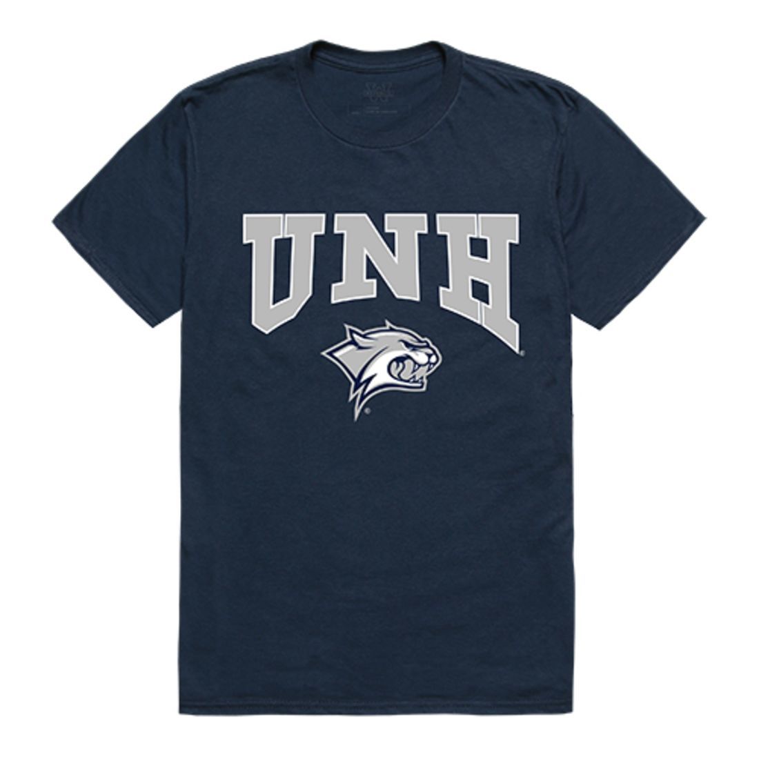 UNH University of New Hampshire Wildcats Athletic T-Shirt Navy-Campus-Wardrobe