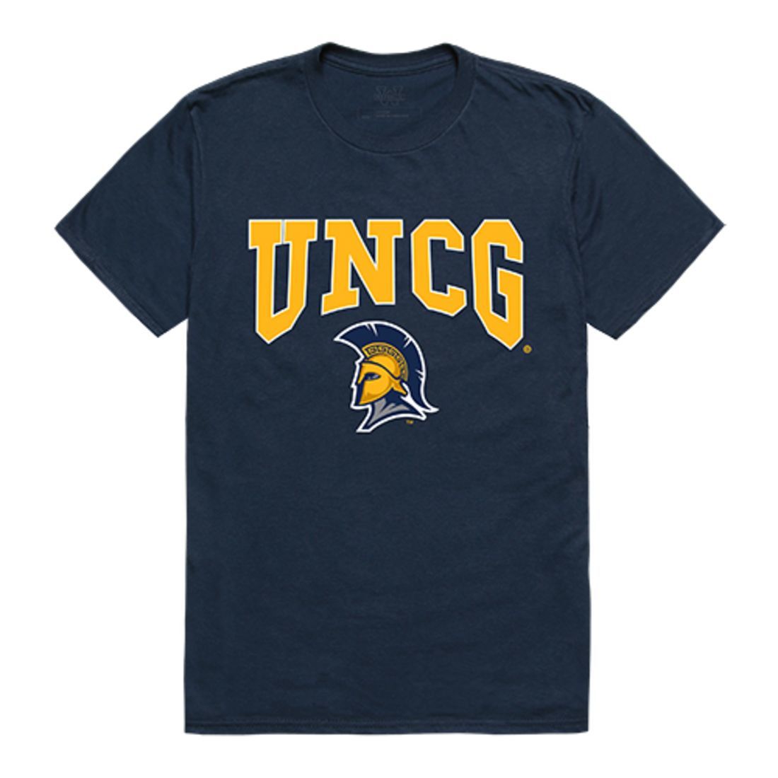 UNCG University of North Carolina at Greensboro Spartans Athletic T-Shirt Navy-Campus-Wardrobe