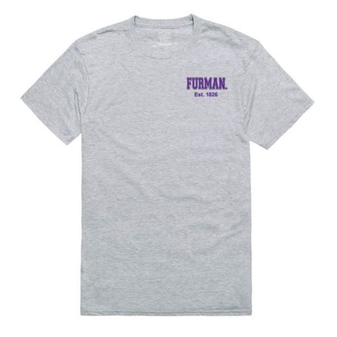 Furman University Paladins Practice T-Shirt Heather Grey-Campus-Wardrobe