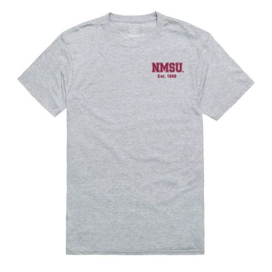 NMSU New Mexico State University Aggies Practice T-Shirt Heather Grey-Campus-Wardrobe