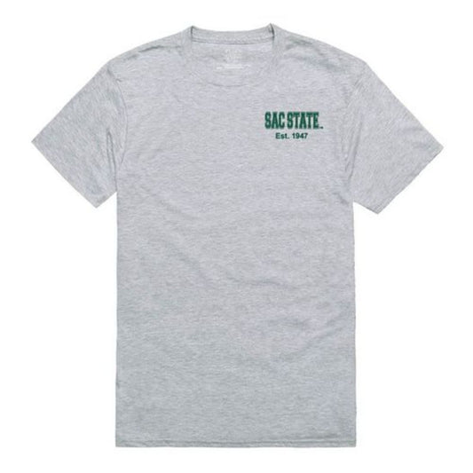 CSUS Sacramento State Hornets Practice T-Shirt Heather Grey-Campus-Wardrobe