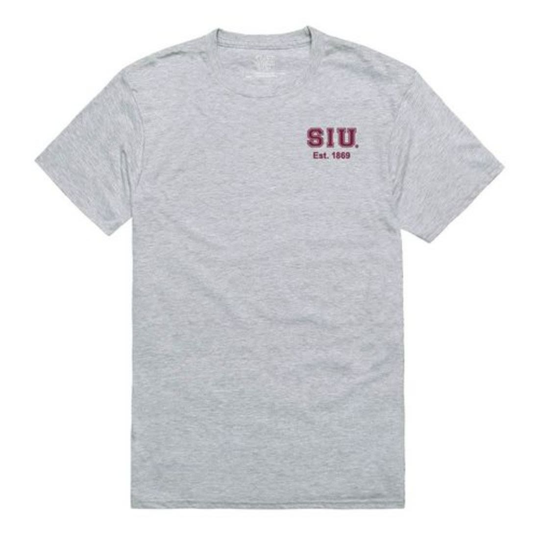 SIU Southern Illinois University Salukis Practice T-Shirt Heather Grey-Campus-Wardrobe