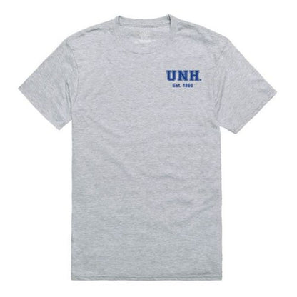 UNH University of New Hampshire Wildcats Practice T-Shirt Heather Grey-Campus-Wardrobe