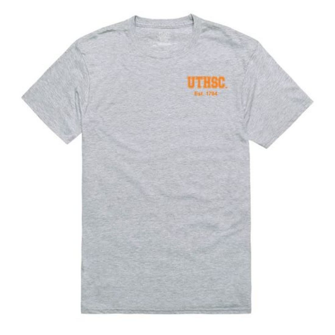 UTHSC University of Tennessee Health Science Center Practice T-Shirt Heather Grey-Campus-Wardrobe