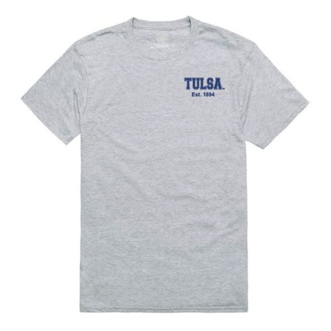 University of Tulsa Golden Hurricane Practice T-Shirt Heather Grey-Campus-Wardrobe