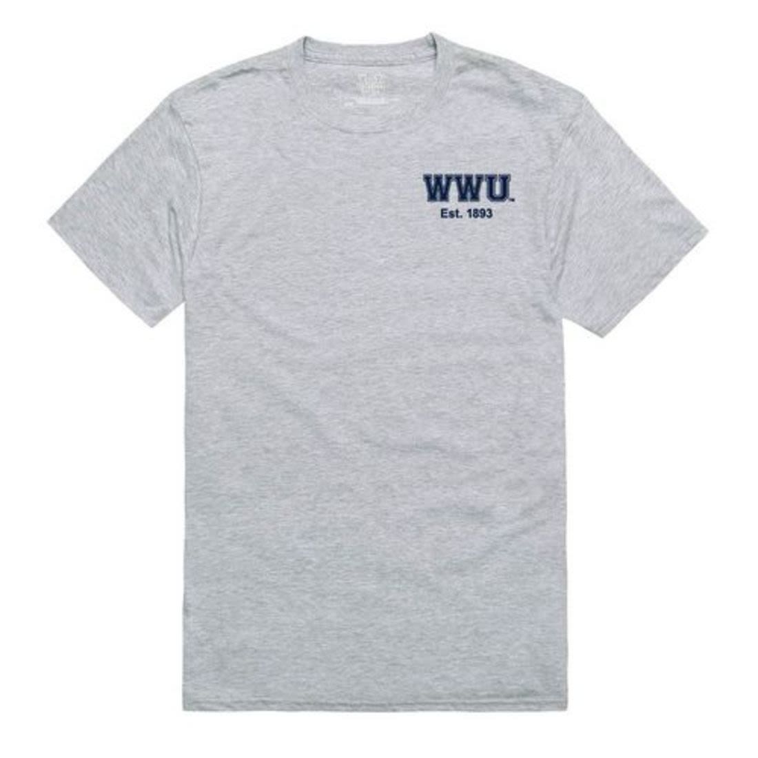 Western Washington University WWU Vikings Practice T-Shirt Heather Grey-Campus-Wardrobe