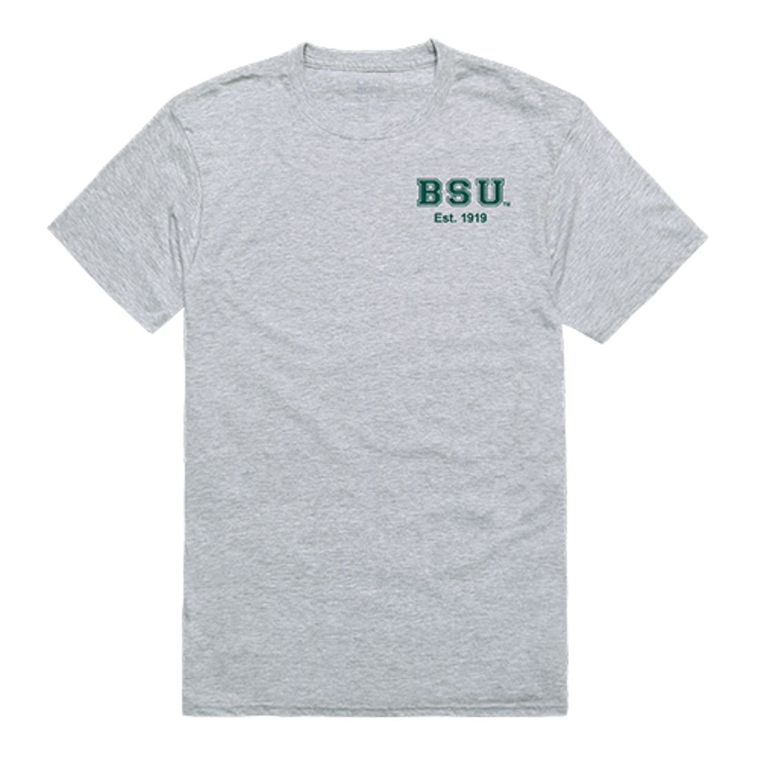 BSU Bemidji State University Beavers Practice Tee T-Shirt Heather Grey-Campus-Wardrobe