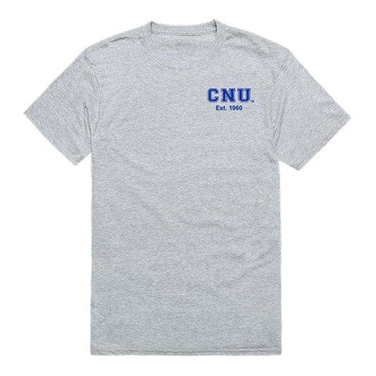 CNU Christopher Newport University Captains Practice Tee T-Shirt Heather Grey-Campus-Wardrobe