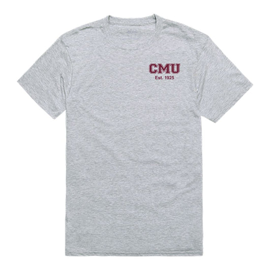 CMU Colorado Mesa University Maverick Practice Tee T-Shirt Heather Grey-Campus-Wardrobe