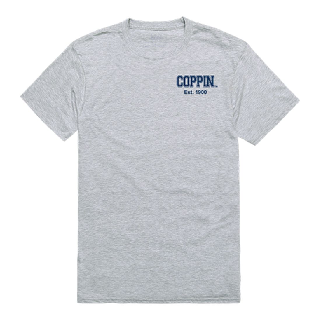 CSU Coppin State University Eagles Practice Tee T-Shirt Heather Grey-Campus-Wardrobe