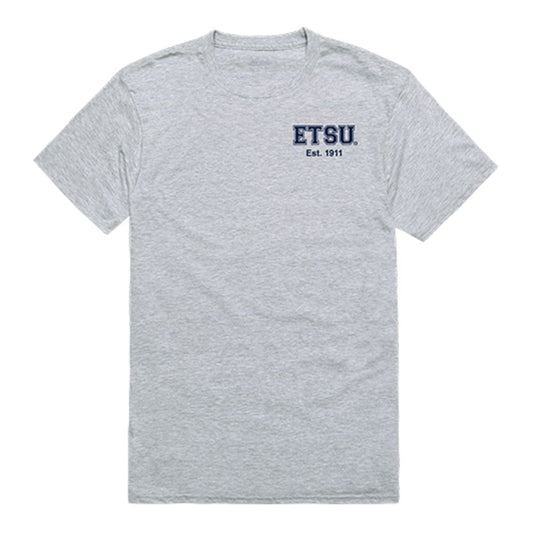 ETSU East Tennessee State University Buccaneers Practice Tee T-Shirt Heather Grey-Campus-Wardrobe