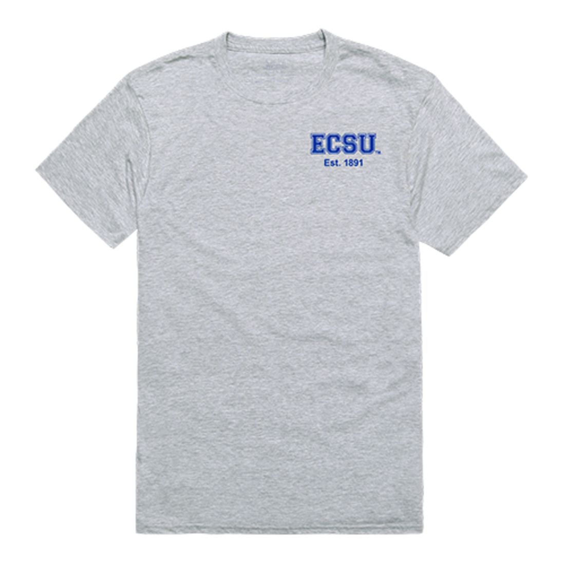 ECSU Elizabeth City State University Vikings Practice Tee T-Shirt Heather Grey-Campus-Wardrobe