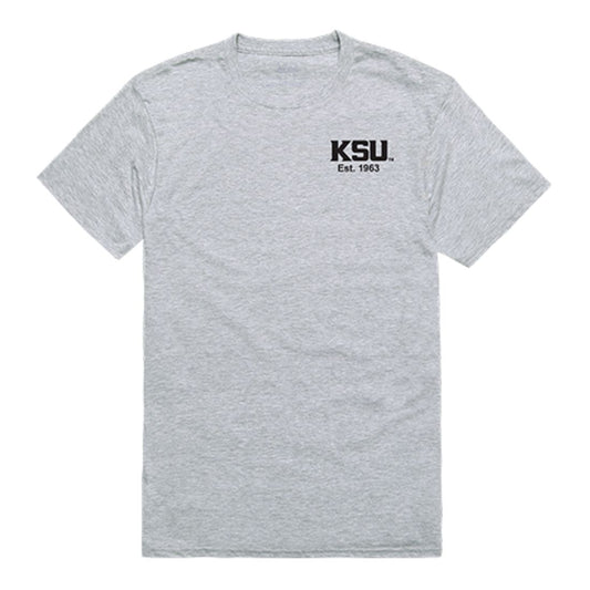 KSU Kennesaw State University Owls Practice Tee T-Shirt Heather Grey-Campus-Wardrobe