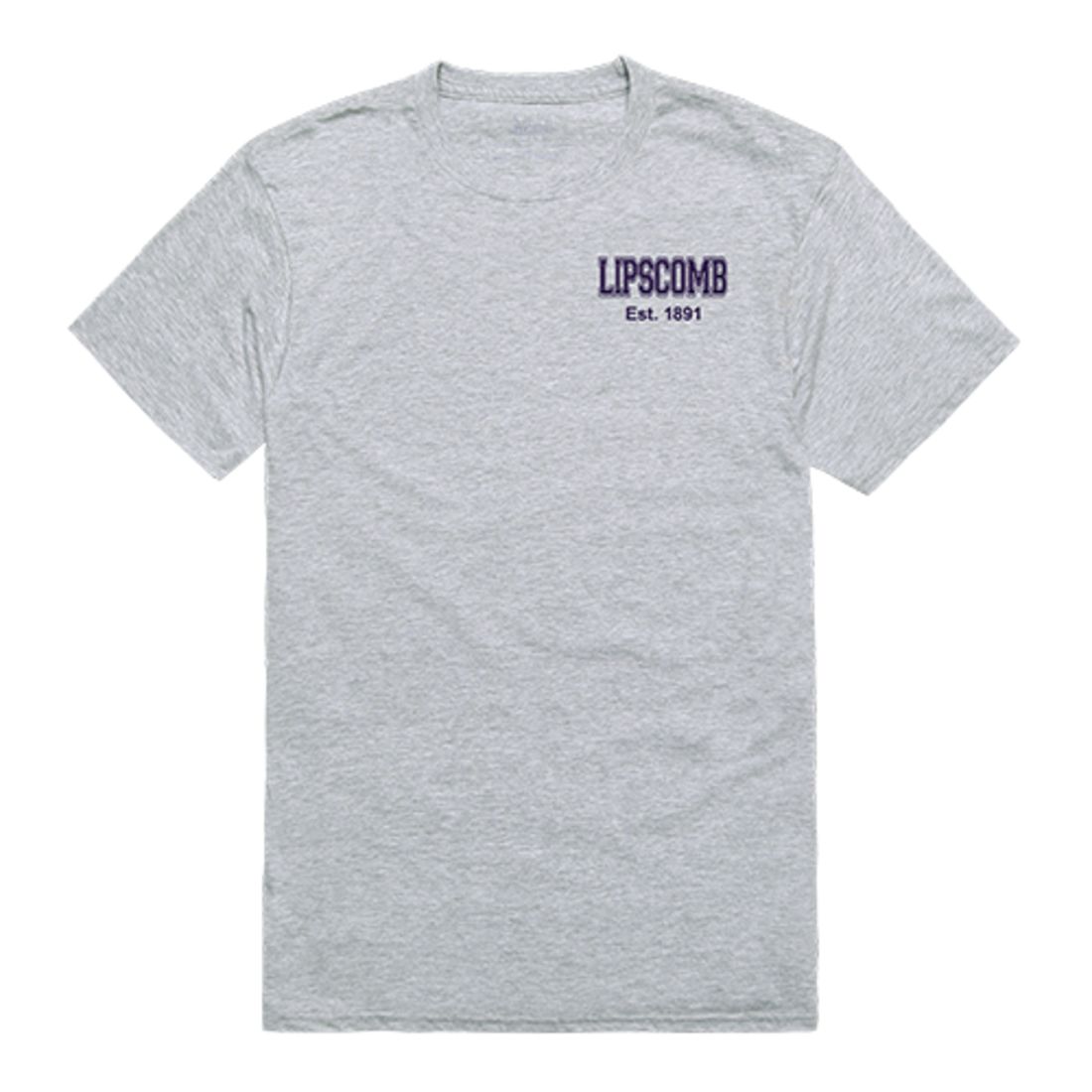 Lipscomb University Bisons Practice Tee T-Shirt Heather Grey-Campus-Wardrobe