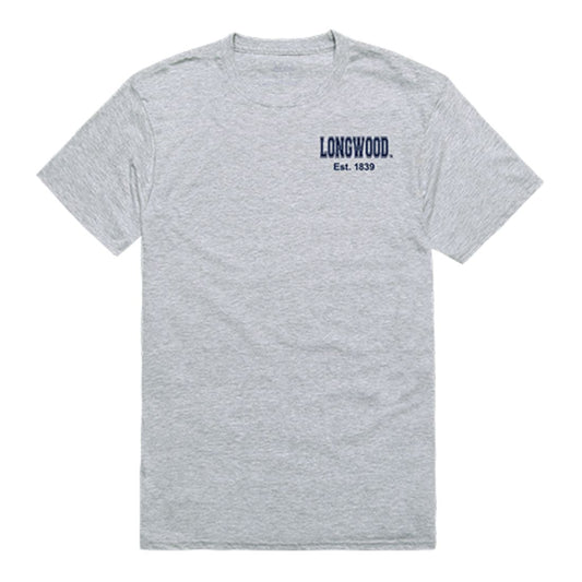 Longwood University Lancers Practice Tee T-Shirt Heather Grey-Campus-Wardrobe