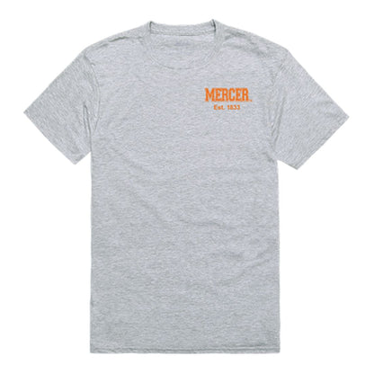 Mercer University Bears Practice Tee T-Shirt Heather Grey-Campus-Wardrobe