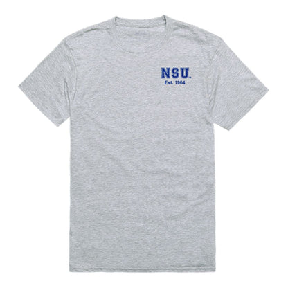 NSU Nova Southeastern University Sharks Practice Tee T-Shirt Heather Grey-Campus-Wardrobe